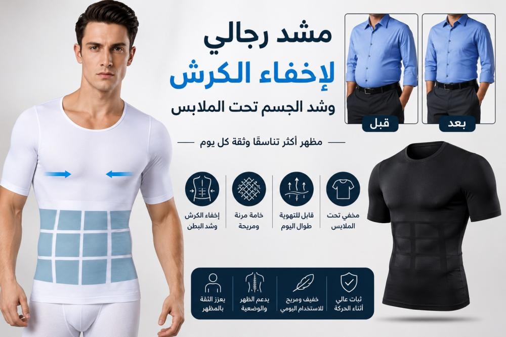 The best men's shapewear for hiding the belly and tightening the body under clothes
