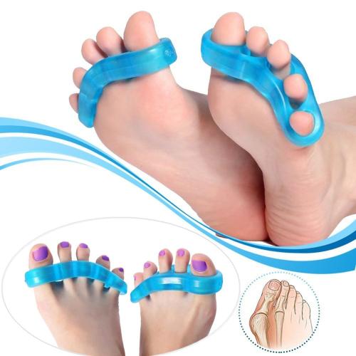 فواصل أصابع القدم - زوج واحد، فواصل جل لأصابع القدم،