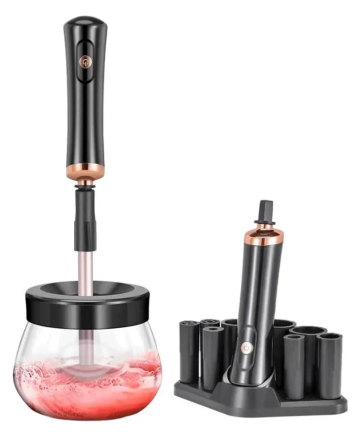 Makeup brush cleaning kit