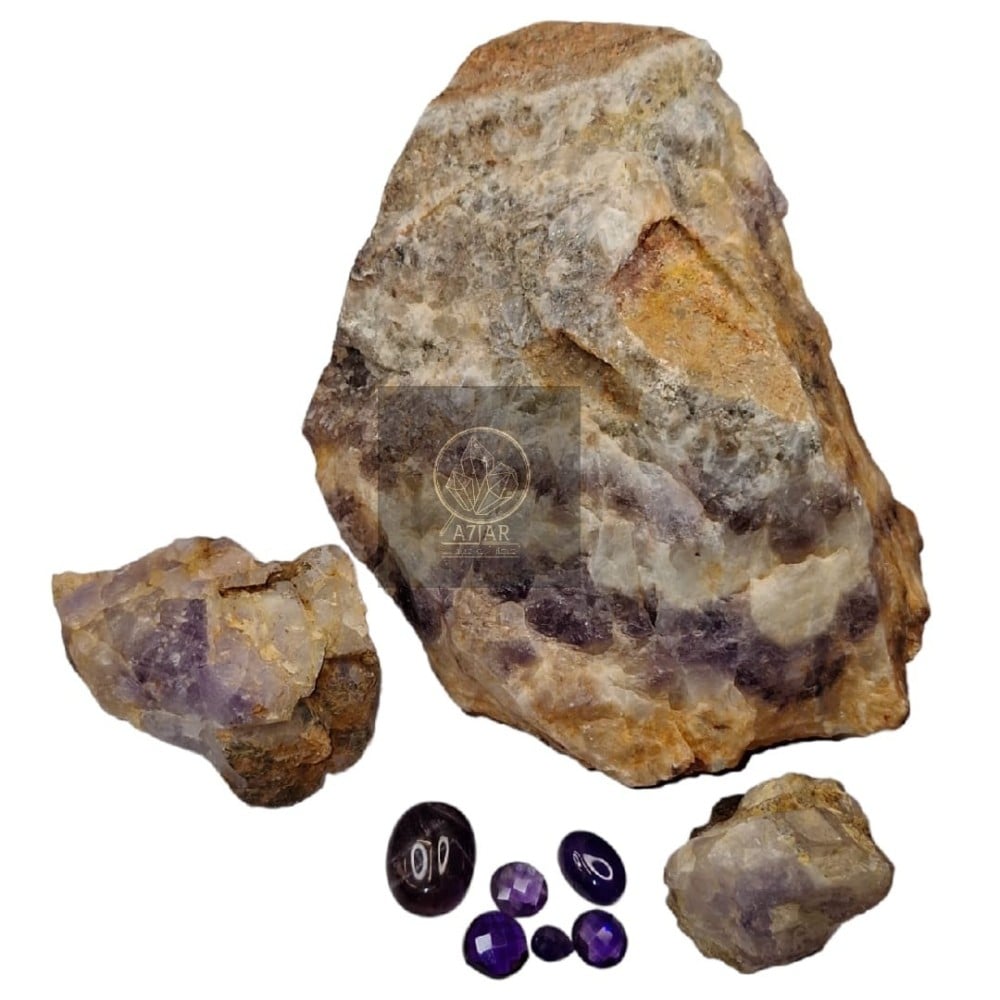 ماهو حجر الجمشت Amethyst معلومات عن هذا الحجر