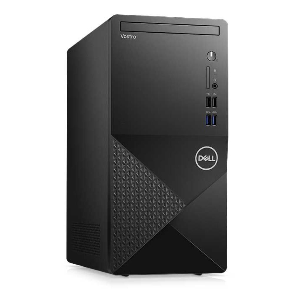 ديل كمبيوتر مكتبى فوسترو 3910 معالج انتل كور i3-12100 1 تيرابايت HDD - 4 جيجا رام DDR4، رسوم متحركة إنتل بدقة 730، دوس مجاني، أسود