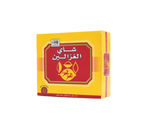 شاي الغزالين اسود ظروف 100 كيس