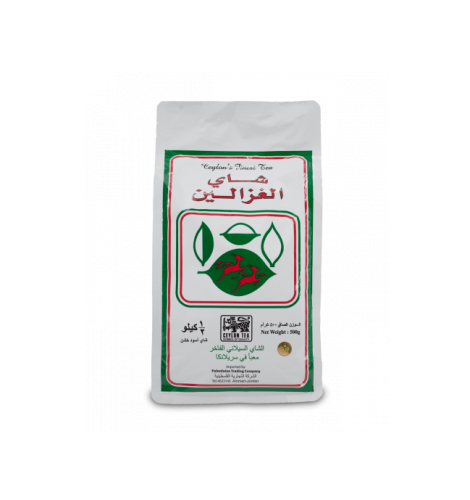 شاي الغزالين اسود كيس خشن 500 جرام