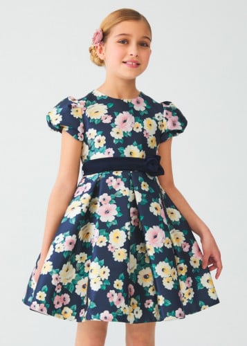 فستان فلورال تفته