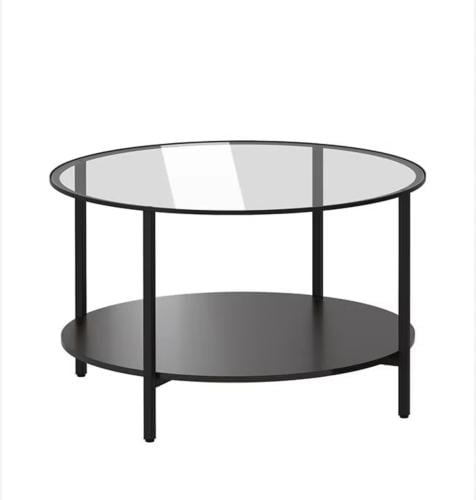 طاولة دائري أسود