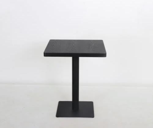 طاولة مربع قاعدة حديد60*60