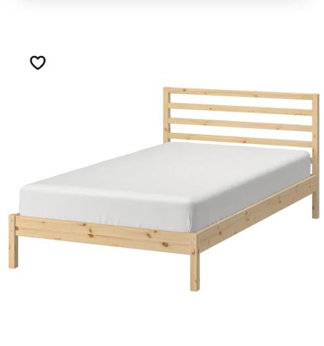 سرير صنوبر 120 سم