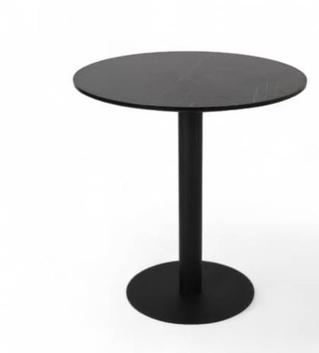 طاولة مفرد أسود حديد