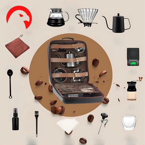 طقم V60 الاحترافي 12 قطعة – شنطة قهوة V60 قهوتك بم...