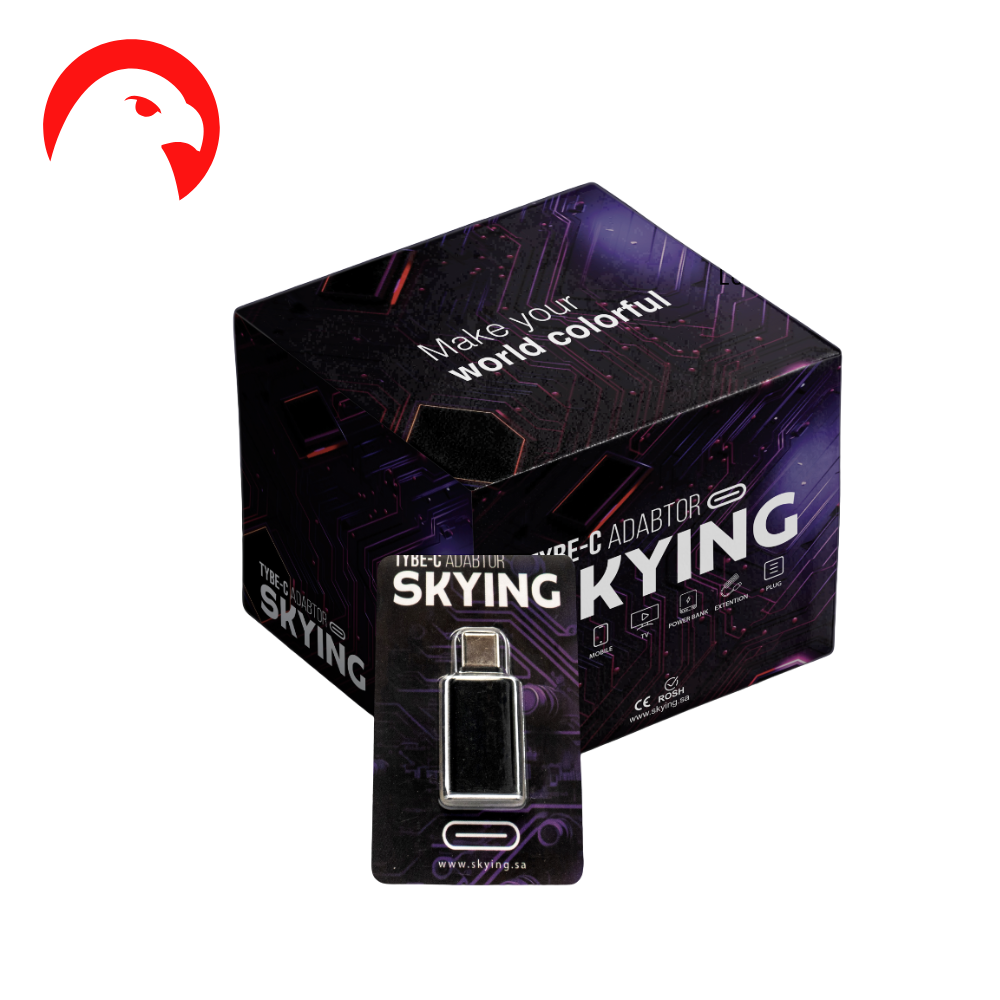 محول من USB الى ايفون Lightning او الى تايب سي Skying