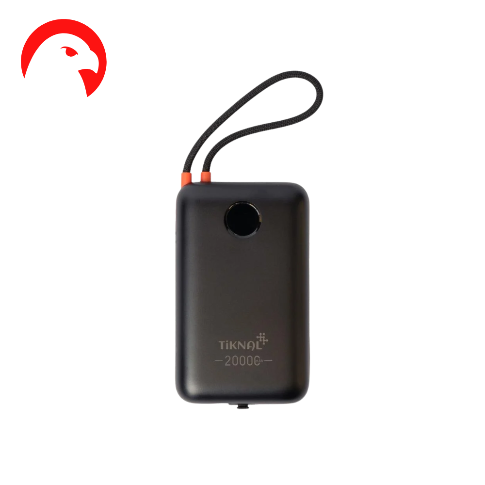 تكنل - بطارية متنقلة pd-22.5W / 20000mAh مدمج كابل pd + ايفون