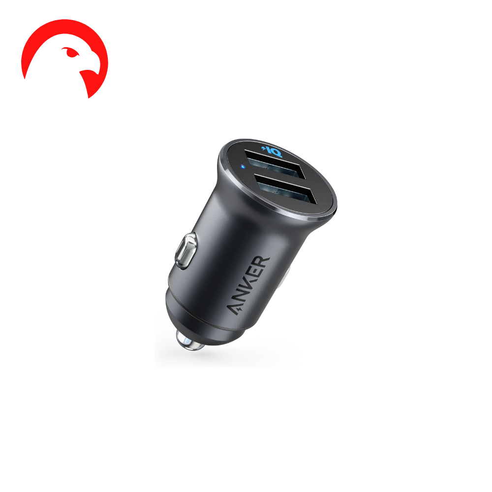 شاحن سيارة باور دريف انكر منفذين USB-A بقوة 24 وات