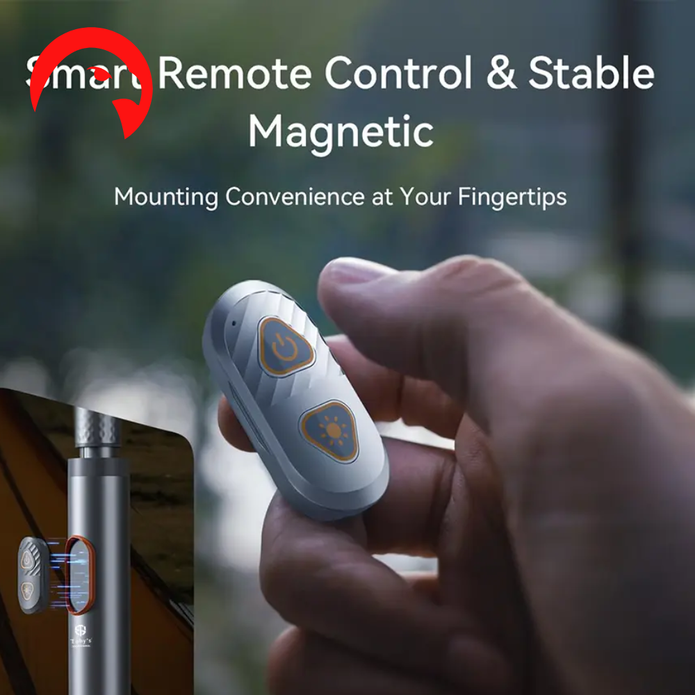 مصباح ذكي وكشاف محمول للتخييم مع ريموت CPL-T24