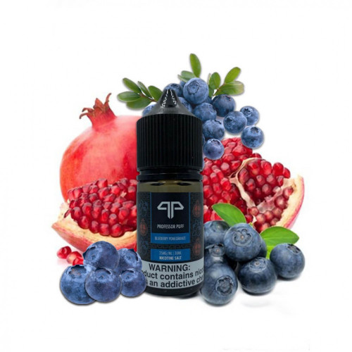 نكهة سولت بروفيسور بف توت أزرق رمان Professor Puff Blueberry Pomegranate Salt