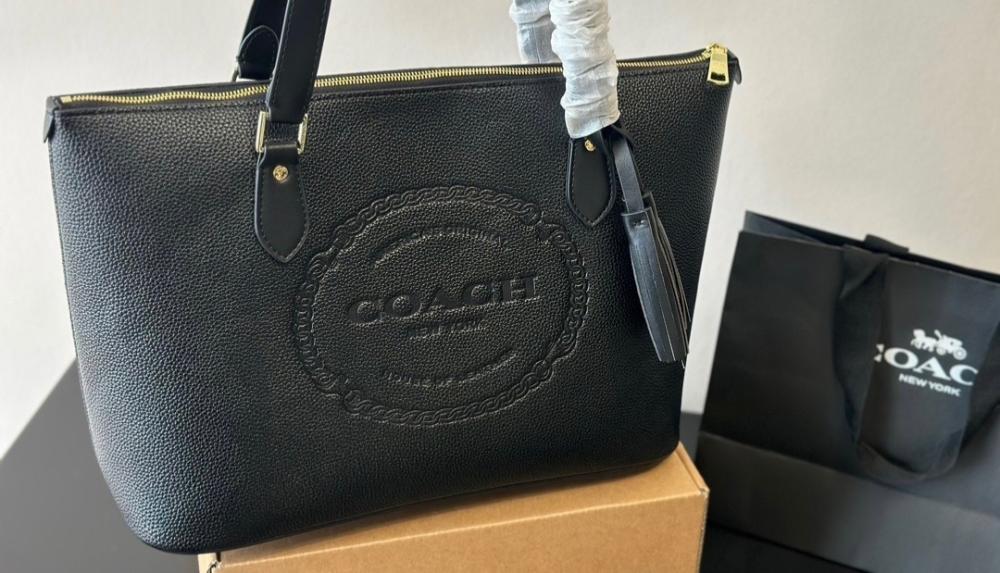 محلي Coach Heritage tote bag