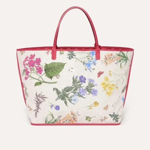 Goyard double face Floral Chevron Print