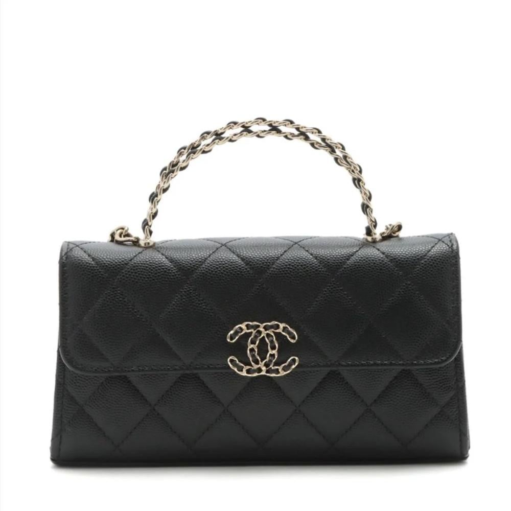 CHANEL MATILAS CAVIAR LEATHER