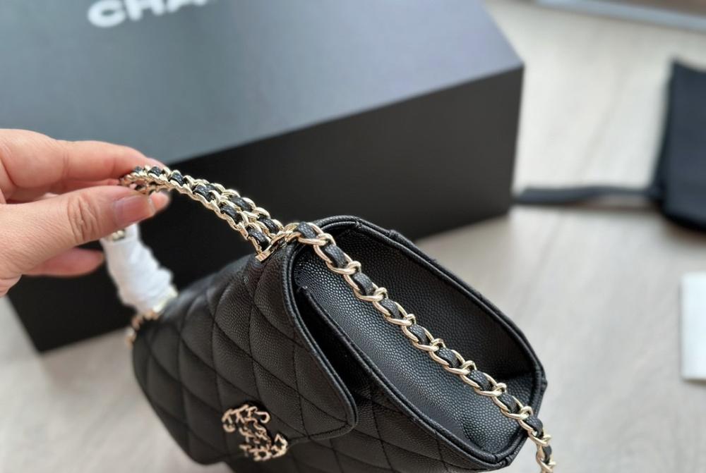 CHANEL MATILAS CAVIAR LEATHER
