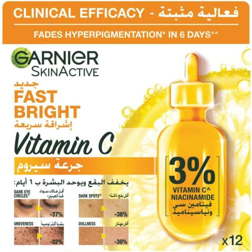 GARNIER - FAST BRIGHT