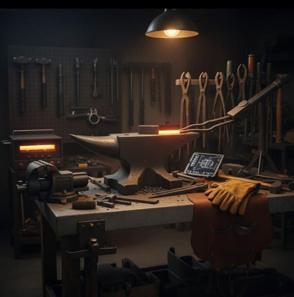 أهم 10 أدوات لا غنى عنها في ورشة الحدادة – دليل شامل لعشاق الحدادة