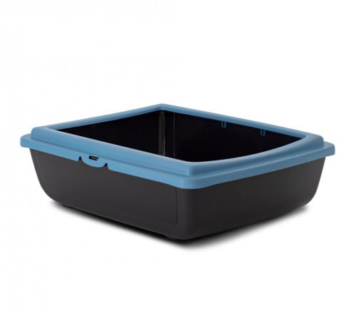 ليتربوكس رمادي مع إطار ازرق