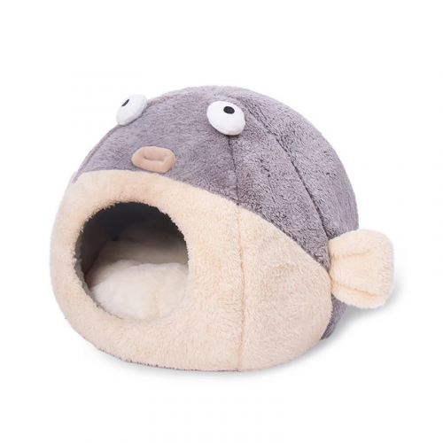 كوخ اسفنجي للقطط