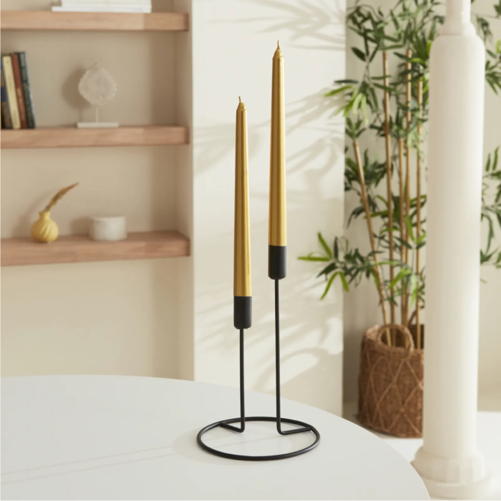 شموع رومانسية فاخرة Gold