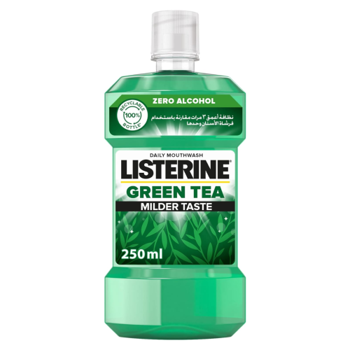 غسول الفم LISTERINE بطعم الشاي الأخضر