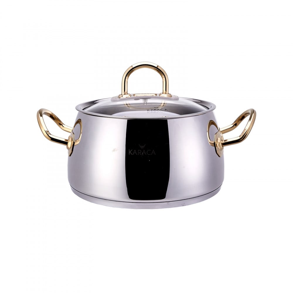 طقم قدور ستانلس ستيل Zeyna Gold