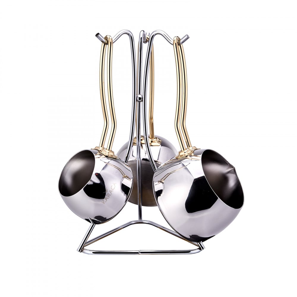 طقم قدور ستانلس ستيل Zeyna Gold