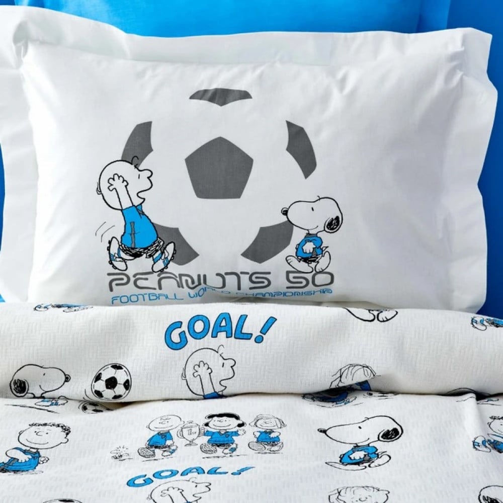 طقم مفارش أطفال Peanuts Snoopy Football