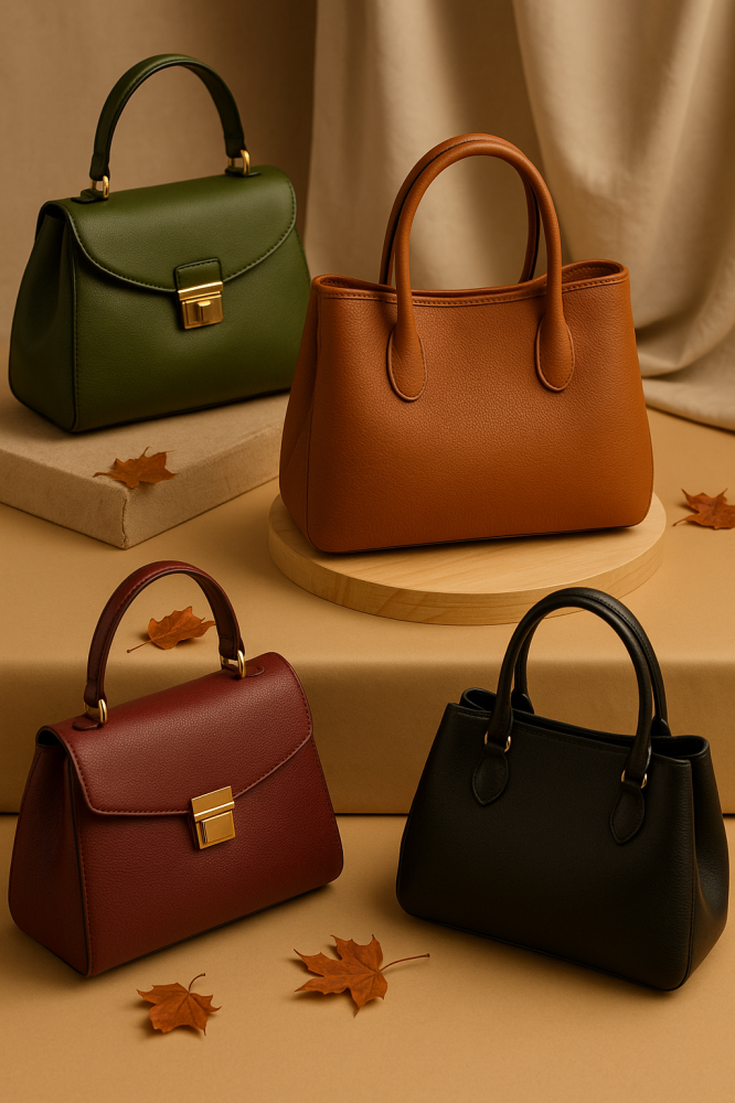 ألوان الشنط الرائجة في خريف 2025