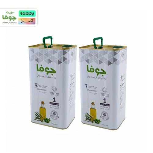 زيت زيتون الجوف 4 لتر و 4 لتر