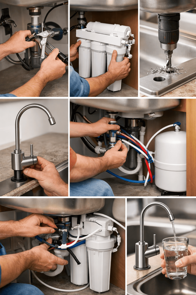طريقة-تركيب-جهاز-تحلية-المياه-المنزلي