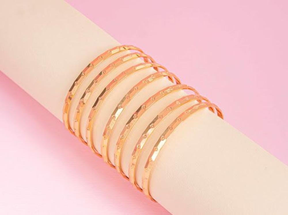 بنجر  1 فاخر موديل ( لمعة النقش ) مطابق للذهب عيار 21