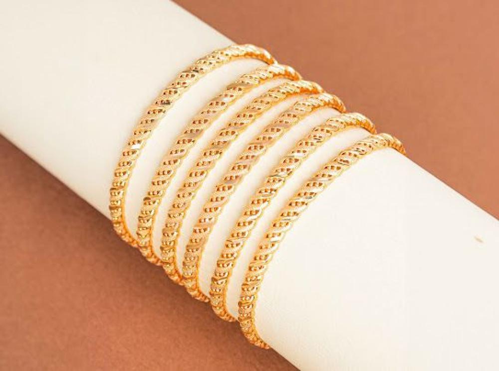 بنجر  1 فاخر موديل (جدائل الذهب  )مطابق للذهب عيار 21