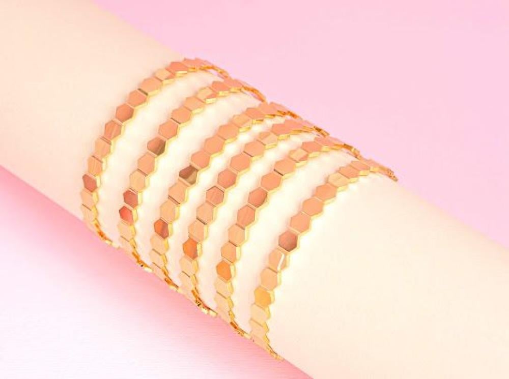 بنجر  1  فاخر موديل ( خلايا الذهب )مطابق للذهب عيار 21