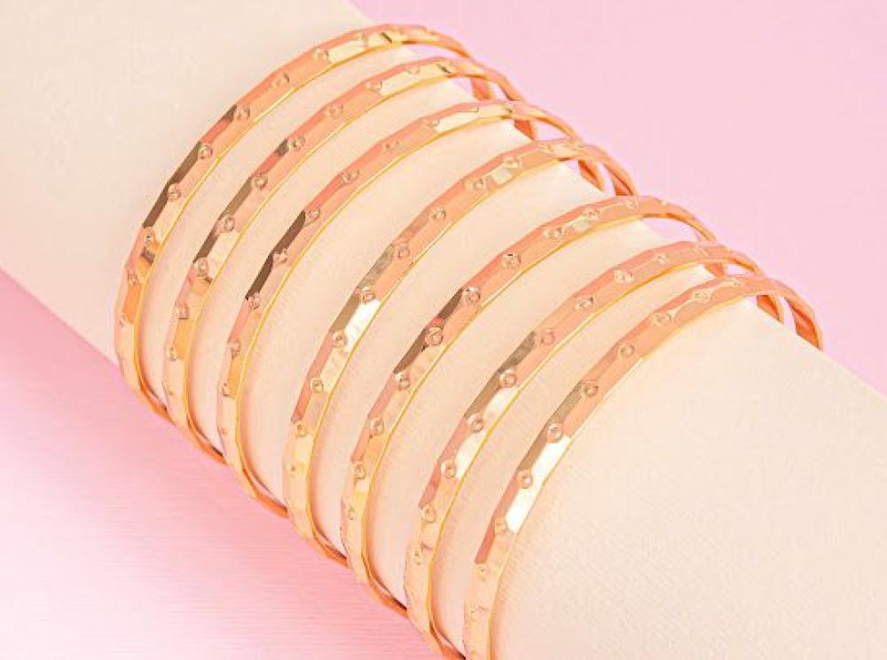 بنجر  1 فاخر موديل ( لمعة النقش ) مطابق للذهب عيار 21