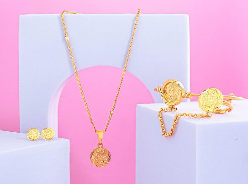 لمعة التراث – تصميم ناعم للأطفال، مطابق للذهب عيار 21