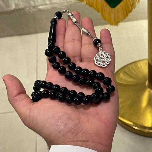سبحة بكلايت أسود