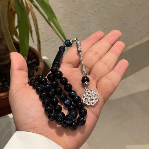 سبحة بكلايت اسود مخلوط