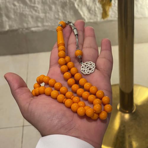 سبحة بكلايت أصفر