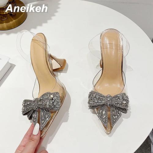 Aneikeh 2025 الصيف النساء حذاء أنيق مثير عالية الك...