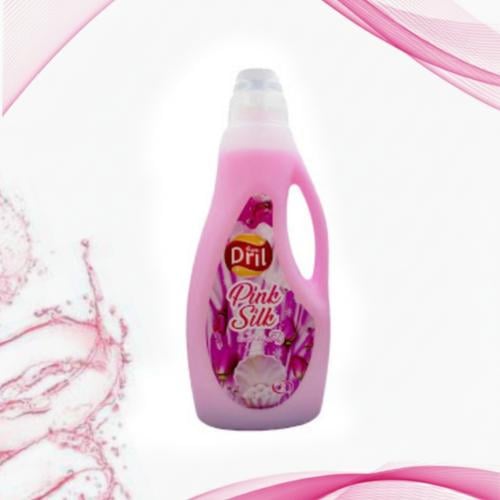 صندوق منعم الأقمشة حرير وردي دريل مكون من 8 عبوات  ٢ لتر