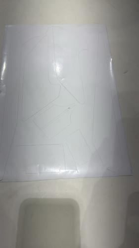 ستكرات رمبو ابيض ساده