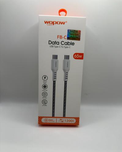 شاحن تايب سي تايب سي 65w wopow