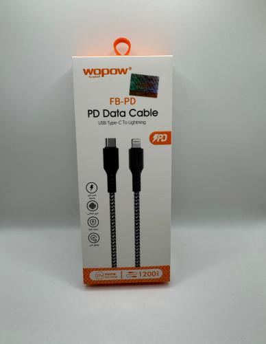 شاحن تايب سي لايتنق 65w wopow