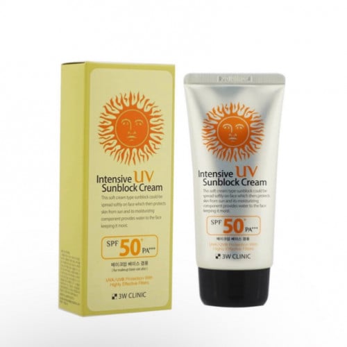 واقي شمس 3W CLINIC Intensive UV Sunblock Cream