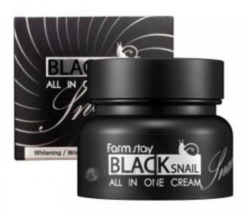 كريم الحلزون للوجه FARM STAY Black Snail All In On...