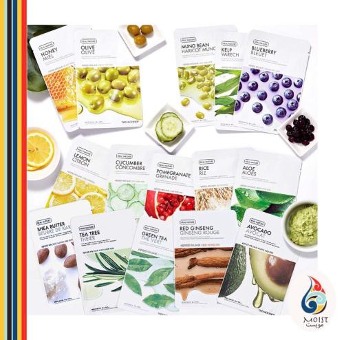15 ماسك متنوع من ذا فيس شوب The face shop